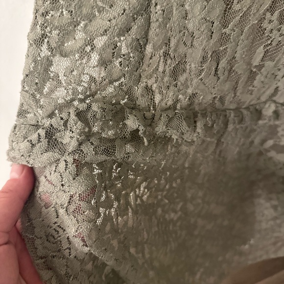 Sage lace dress/tunic - Picture 6 of 6